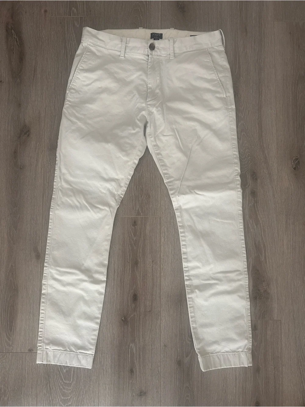 J.Crew Flex Chino Pants Bundle, Lot of 4, Ivory Olive Khaki Slate Blue, 31x30